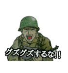 ミリタリー劇画スタンプ ノルマンディー編（個別スタンプ：21）