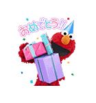実写版セサミストリート アニメスタンプ（個別スタンプ：16）