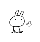 毎日使えるうさぎさん（個別スタンプ：21）