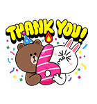 LINE6周年ありがとうスタンプ（個別スタンプ：1）