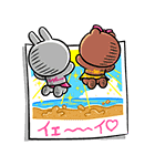 夏のぷにかわ★LINEキャラクターズ（個別スタンプ：7）