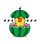 夏のぷにかわ★LINEキャラクターズ（個別スタンプ：8）