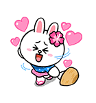夏のぷにかわ★LINEキャラクターズ（個別スタンプ：23）
