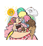 ONE PIECE夏休みスタンプ（個別スタンプ：4）