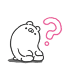 クマですがなにか（個別スタンプ：3）