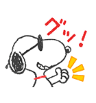 スヌーピー 夏のアニメスタンプ（個別スタンプ：3）