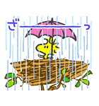 スヌーピー 夏のアニメスタンプ（個別スタンプ：24）