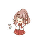 りんごちゃんとねこ（個別スタンプ：13）