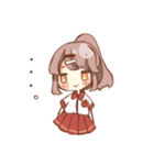 りんごちゃんとねこ（個別スタンプ：15）