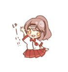 りんごちゃんとねこ（個別スタンプ：16）