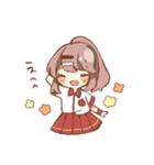 りんごちゃんとねこ（個別スタンプ：17）