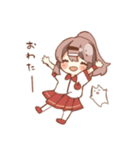 りんごちゃんとねこ（個別スタンプ：20）