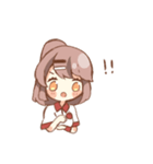 りんごちゃんとねこ（個別スタンプ：24）