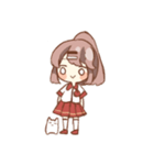 りんごちゃんとねこ（個別スタンプ：30）