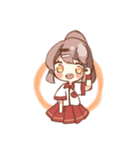 りんごちゃんとねこ（個別スタンプ：33）