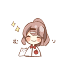 りんごちゃんとねこ（個別スタンプ：40）