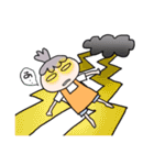 けっこうツライ母の夏休み（個別スタンプ：35）