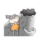 けっこうツライ母の夏休み（個別スタンプ：36）