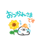 デカ文字アザラシ♪（個別スタンプ：7）
