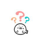 デカ文字アザラシ♪（個別スタンプ：13）
