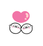 デカ文字アザラシ♪（個別スタンプ：20）