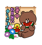 LINEキャラクターズ 夏休みスタンプ（個別スタンプ：10）