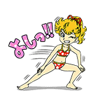 Dr.スランプ アラレちゃん夏休みスタンプ（個別スタンプ：11）