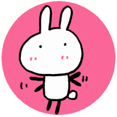 [LINEスタンプ] 毎日使えるうさぎさん