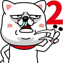 [LINEスタンプ] やさぐれ犬♂ドンゴロス2