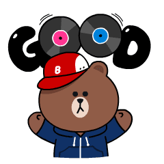 [LINEスタンプ] ビートブラウン