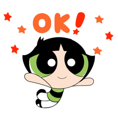 [LINEスタンプ] パワーパフ ガールズ しゃべって動く♪